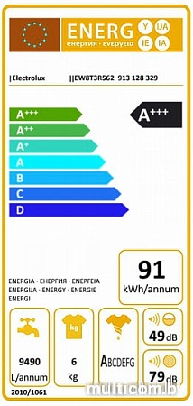 Стиральная машина Electrolux EW8T3R562