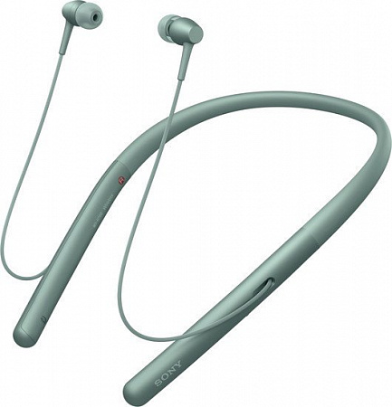Наушники с микрофоном Sony WI-H700 (зеленый горизонт)