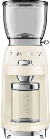 Электрическая кофемолка Smeg CGF01CREU (кремовый)