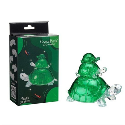 3Д-пазл Crystal Puzzle Черепашки 90164