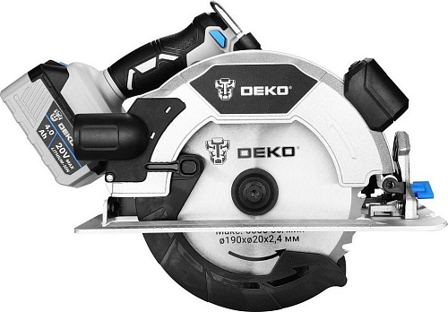 Дисковая (циркулярная) пила Deko CS20 PRO 084-1157 (с 1-им АКБ)