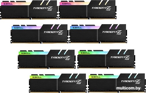 Оперативная память G.Skill Trident Z RGB 8x8GB DDR4 PC4-32000 F4-4000C18D-64GTZR