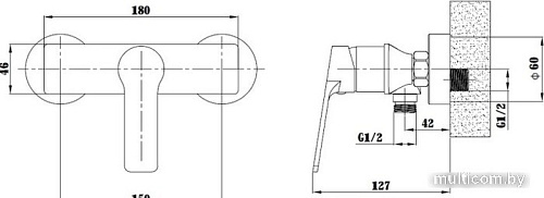 Смеситель Esko Singapore SB 80
