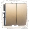 Выключатель Elbi Zena-Vega 609-011400-202 (титан)