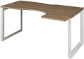Стол Программа Техно Аргентум-МП НТМП.О-040 правый (дуб сафари/белый)