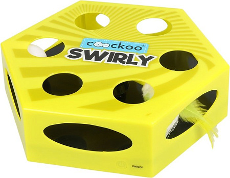 Игрушка для кошек Coockoo Swirly 699/458822 (лайм)