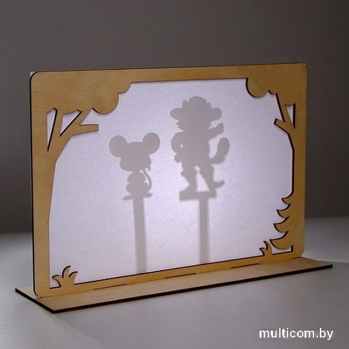 Развивающая игра Лесная мастерская Теневой театр по мотивам сказки Ш. Перро "Кот в сапогах" 5329718