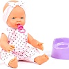 Пупс Полесье Веселый с соской, бутылочкой и горшком 86747