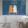 Комплект штор JoyArty Влюбленные коты на крыше 1.45x1.8 м pox_46218_145x180 (2 шт)