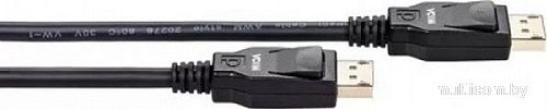 Кабель VCOM CG651-1 DisplayPort - DisplayPort (1 м, черный)