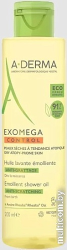 A-Derma Масло для душа Exomega Control Смягчающее 500 мл