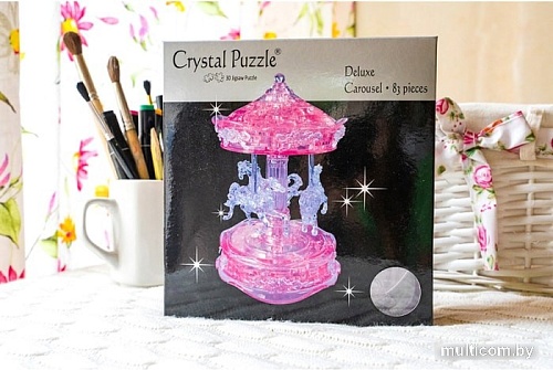 3Д-пазл Crystal Puzzle Карусель 91209