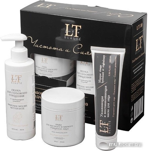 La and Te beaute Набор косметики Чистота и сияние Пэды+Пенка+Маска LT10