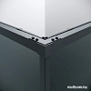 Душевой уголок Grossman Galaxy 90x90x195 300.K33.01.9090.21.10 (черный матовый/тонированное стекло)