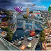 Фотообои Citydecor Тачки панорама 300x150