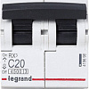Выключатель автоматический Legrand RX3 2P C 20A 4.5кА 2M 419698