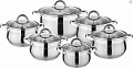 Набор кастрюль Rainstahl RS-1217-12