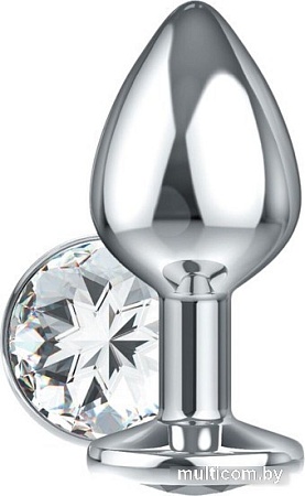 Анальная пробка Lola Games Diamond Clear Sparkle XL 4028-02Lola (прозрачный)