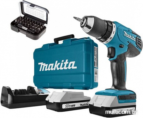 Дрель-шуруповерт Makita DF457DWEX8