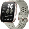 Умные часы Amazfit Bip 6 (титановый, с светло-серым силиконовым ремешком)