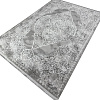 Radjab Carpet Афина Прямоугольник 9017A 12896RK (1.6x3, Grey/Cream)