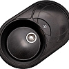 Кухонная мойка GranAlliance G-31 (черный, без сифона)
