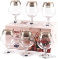 Набор бокалов для коньяка Bohemia Crystal Angela 40600/43249/400