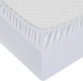 Постельное белье Миланика Белая 180x200 (трикотаж)