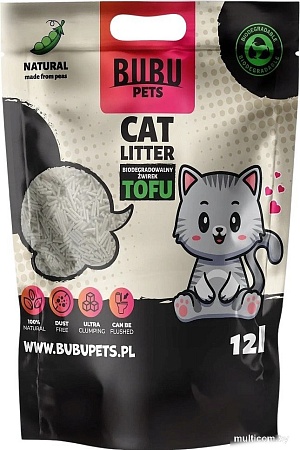 Bubu Pets Tofu Original (5 кг/12 л)
