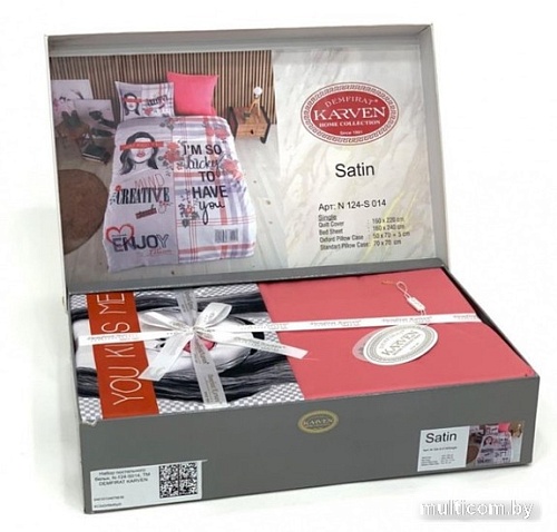 Постельное белье Karven Digital print сатин 3D 1.5 N124-S014