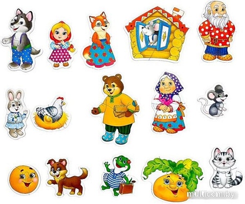 Мозаика/пазл Puzzle Time Любимые герои сказок Макси-пазлы 5800954 (29 эл)