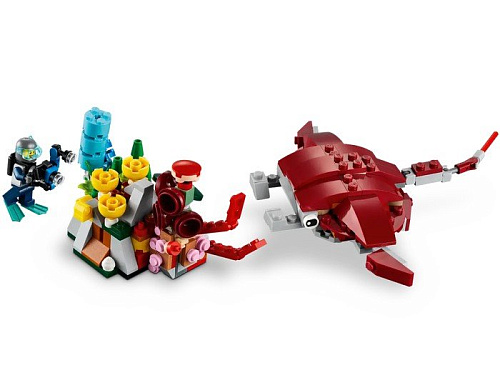 Конструктор LEGO Creator 31130 Охота за сокровищами на дне моря