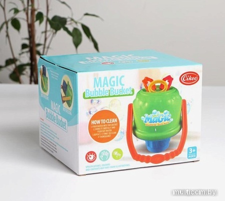 Мыльные пузыри Sima-Land Ведёрко и 3 ключика 5193448