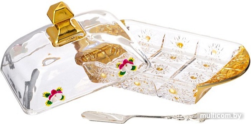 Масленка Lefard Gold Glass 195-217