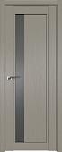 Межкомнатная дверь ProfilDoors 2.71XN 80x200 (стоун/стекло графит)
