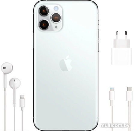 Смартфон Apple iPhone 11 Pro Max 512GB Dual SIM (серебристый)