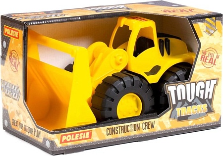 Игрушечный транспорт Полесье Погрузчик Эксперт 85405 (желтый)