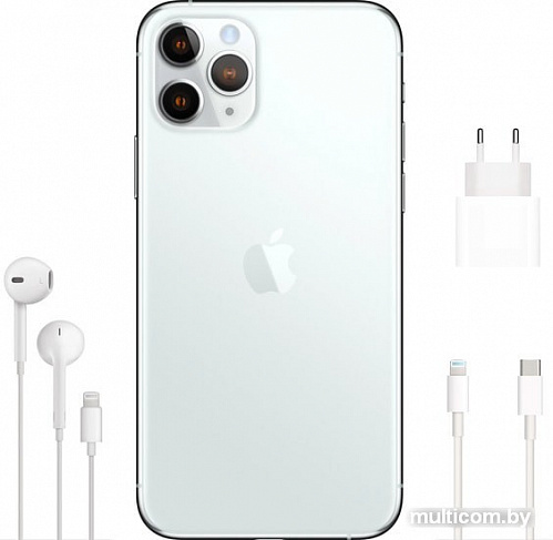 Смартфон Apple iPhone 11 Pro Max 512GB Dual SIM (серебристый)
