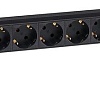 Блок розеток ExeGate ServerPro PDU-19H009 Al-5C135S-EU2.5CU-SW