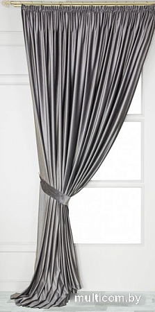 Штора Mio Tesoro Velvet 1.5x2.7 м (серый)