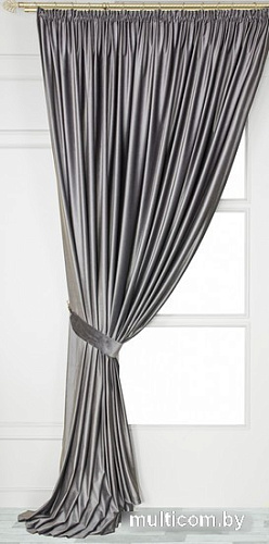 Штора Mio Tesoro Velvet 1.5x2.7 м (серый)
