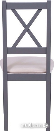 Стул DREWMIX Nilo 10 105497 (серая ткань 26B/графит)