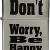 Зажигалка Zippo 200 Don't worry