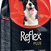 Сухой корм для собак Reflex Plus Для взрослых собак средних и крупных пород с ягненком и рисом 12 кг