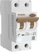 Дифференциальный автомат Werkel 1P+N 32 A 30 mА 6 kА C А W922P326