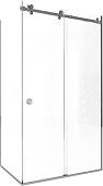 Душевой уголок Benetto BEN-504_SL_M 125x80x220 (матовое стекло/серебристый)