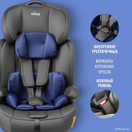 Детское автокресло Nino Simple ZY10 (черный/синий)