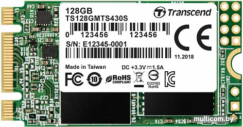 SSD Transcend 430S 128GB TS128GMTS430S