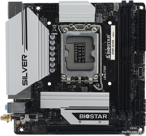 Материнская плата BIOSTAR B760T-Silver Ver. 5.1