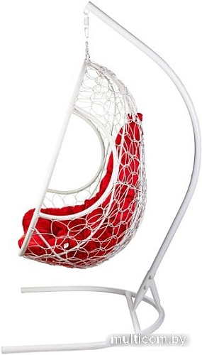 Подвесное кресло BiGarden Primavera (белый/красный)